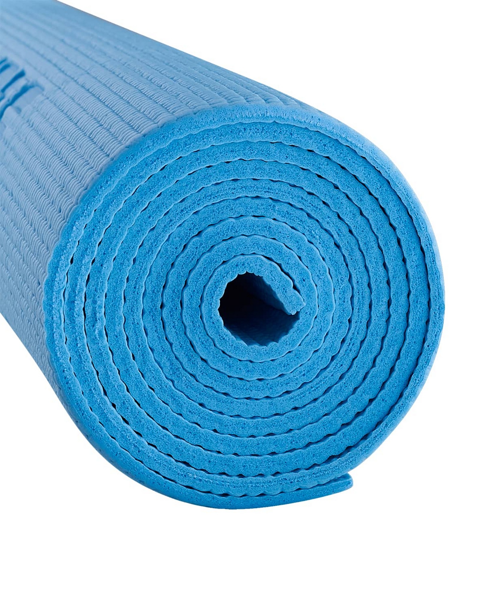 Коврик для йоги и фитнеса 173x61x0,5см Star Fit PVC FM-101 синий пастель 1667_2000