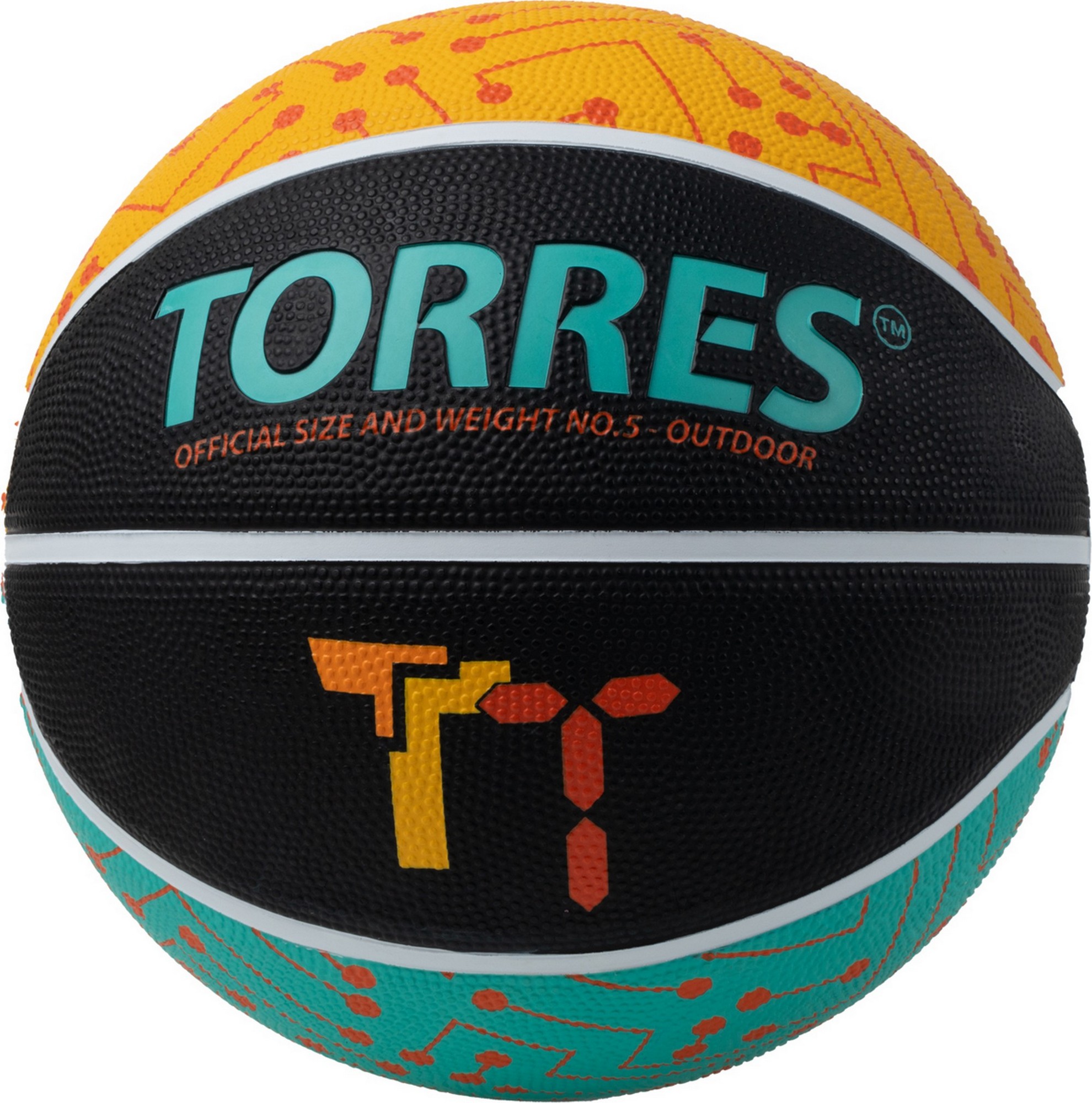 Мяч баскетбольный Torres TT B023155 р.5 1980_2000