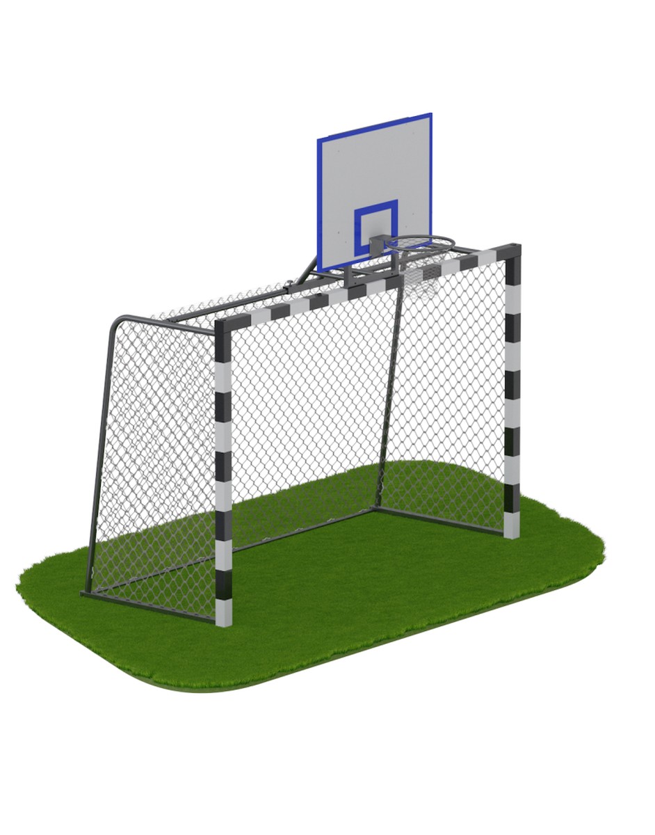 Ворота для минифутбола + стойка для баскетбола ARMS ARMS080.1 942_1200