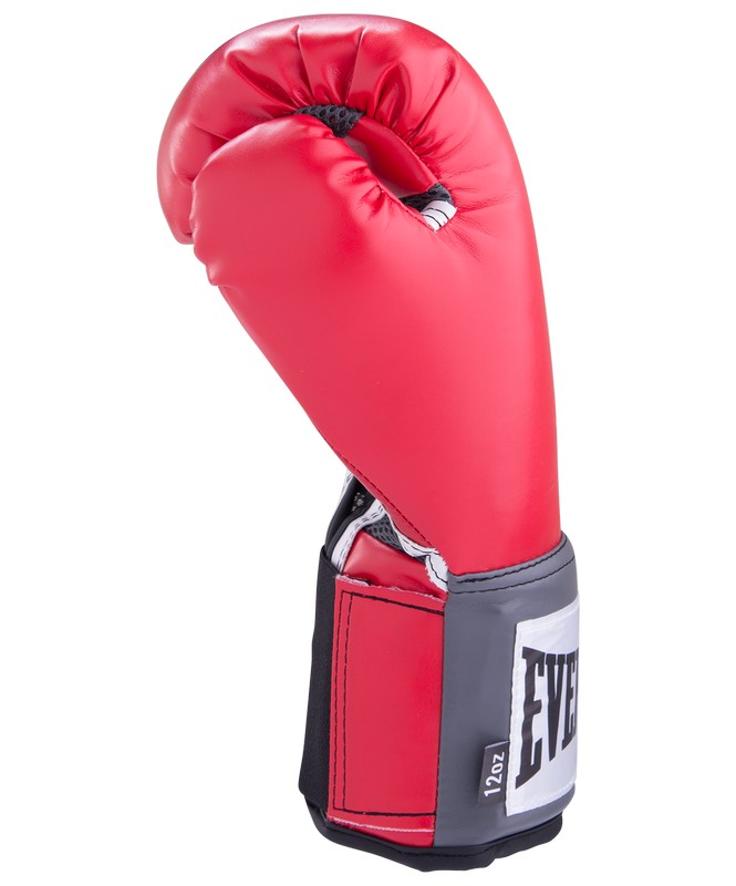 Перчатки боксерские Everlast Pro Style Anti-MB 2112U, 12oz, к/з, красный 665_800