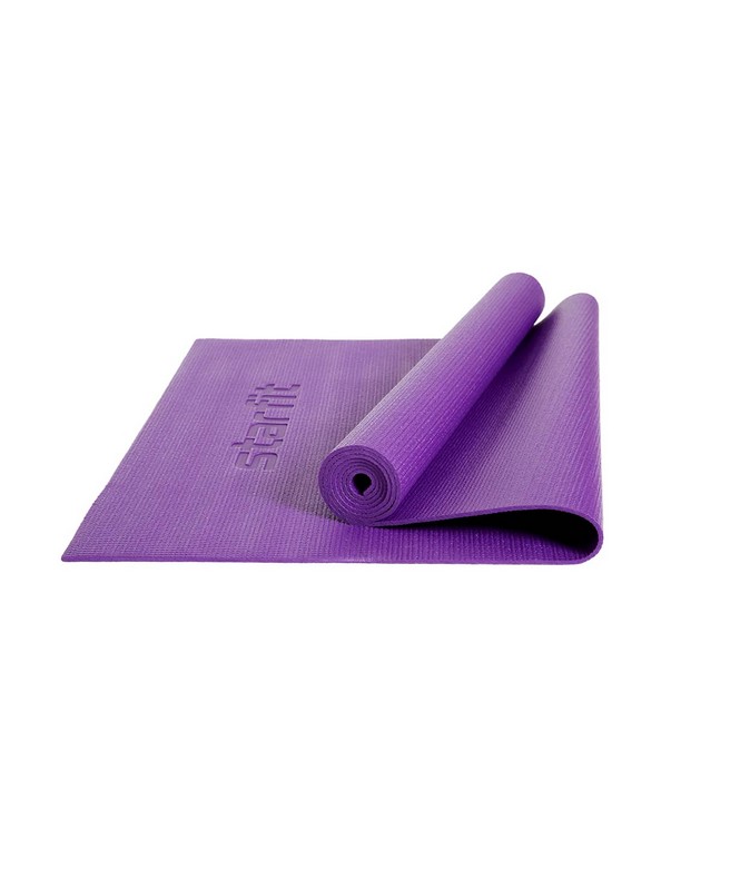 Коврик для йоги и фитнеса Core 173x61x0,4см Star Fit PVC FM-101 фиолетовый 665_800