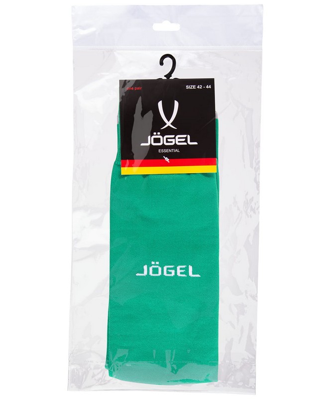 Гетры футбольные Jögel Essential JA-006 зеленый\серый 665_800