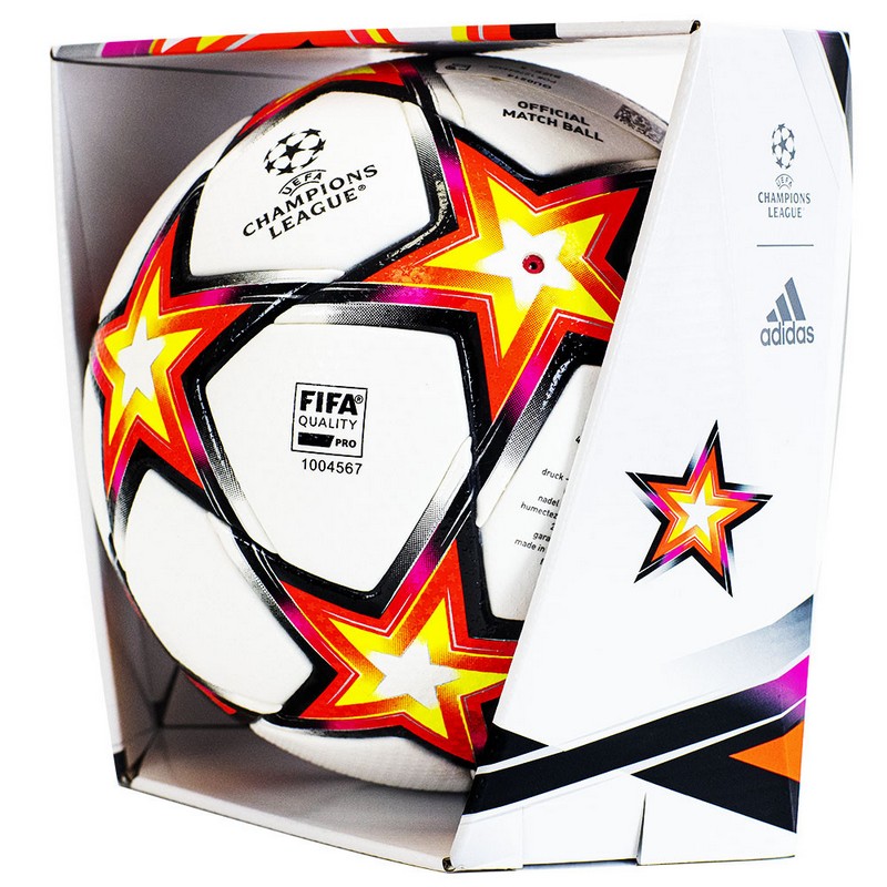 Мяч футбольный Adidas UCL PRO Ps GU0214 р.5 800_800