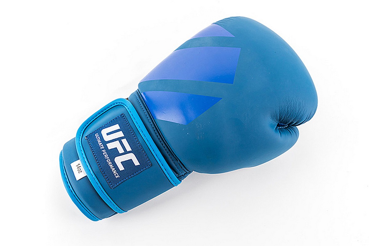 Тренировочные перчатки для бокса, 14 унций UFC TOT UTO-75434 Blue 1200_800