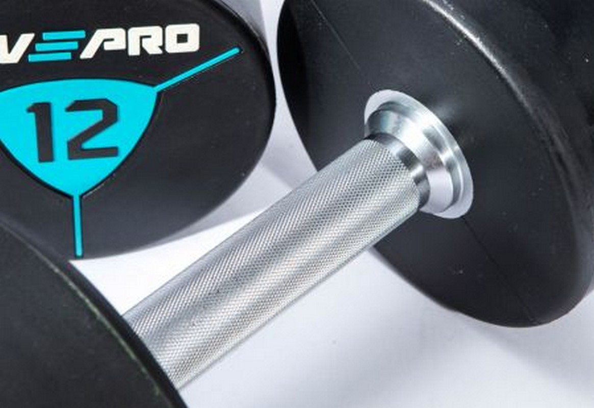 Гантели в уретане 44 кг Live Pro Premium Urethane Dumbbells LP8000-44 1165_800