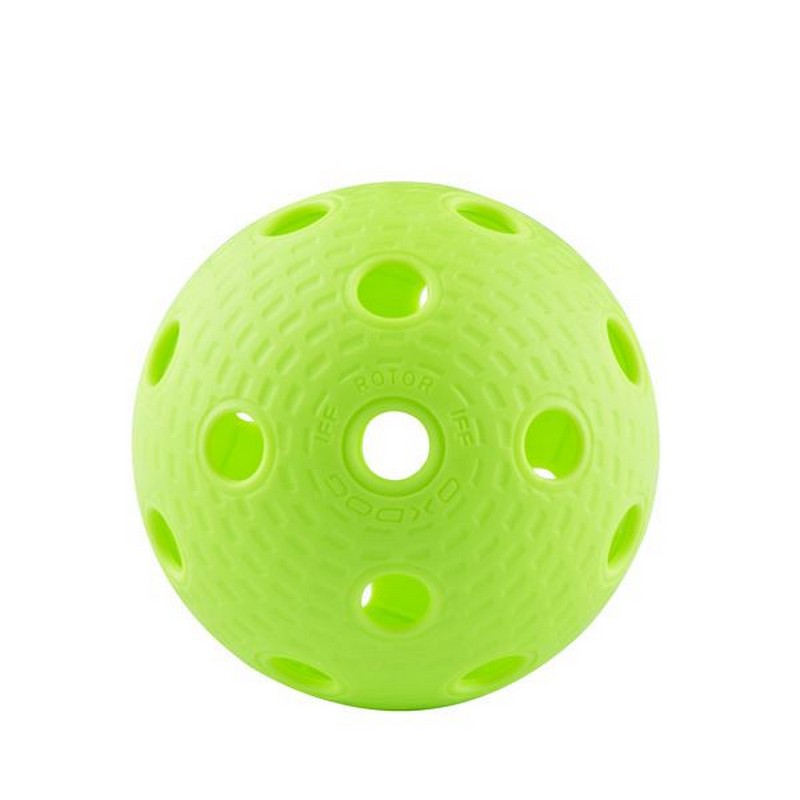 Мяч флорбольный OXDOG Rotor салатовый 800_800