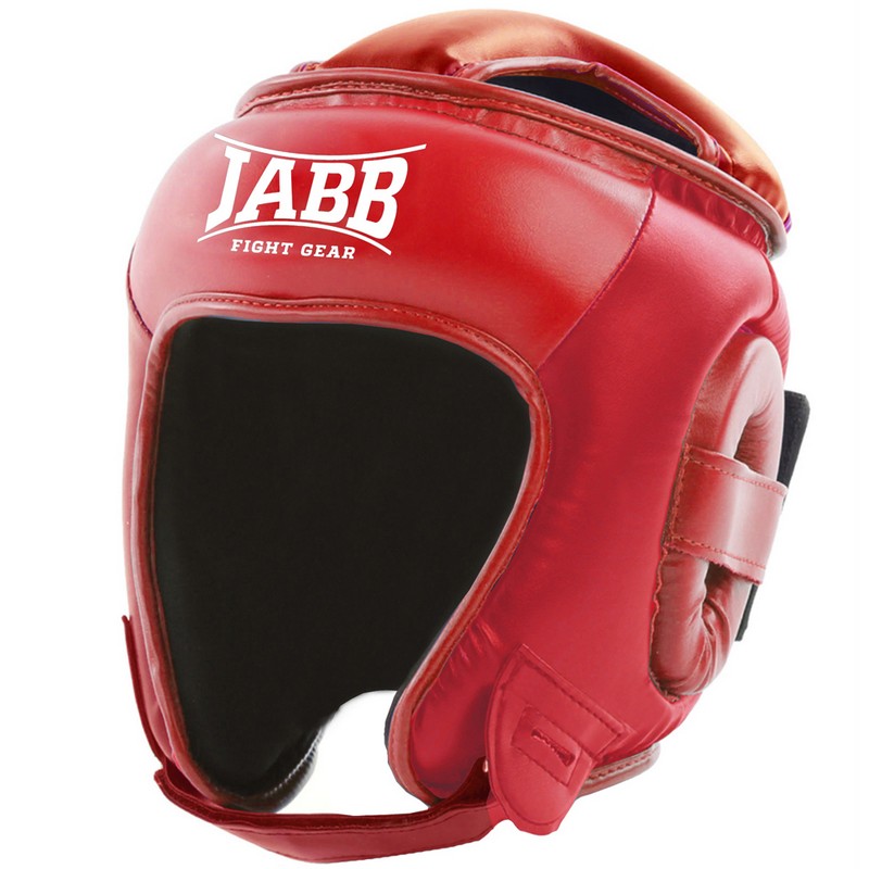 Шлем боксерский Jabb JE-2093(P) красный 800_800