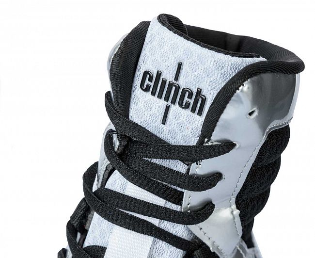 Боксерки Clinch Olimp Limited Edition черно-серебристо-сине-красные C416 650_532