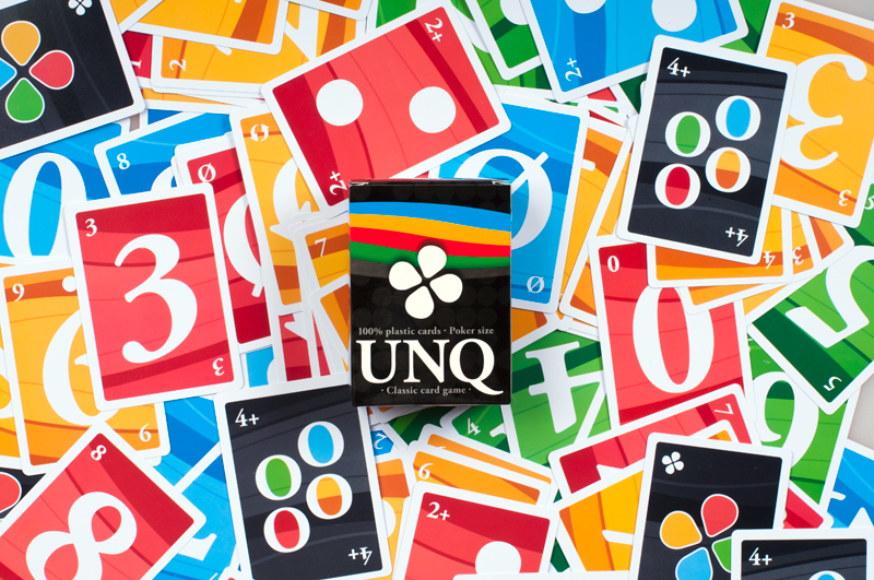 Карточная игра Unique (UNO с картами 100% пластик) unq 800_531
