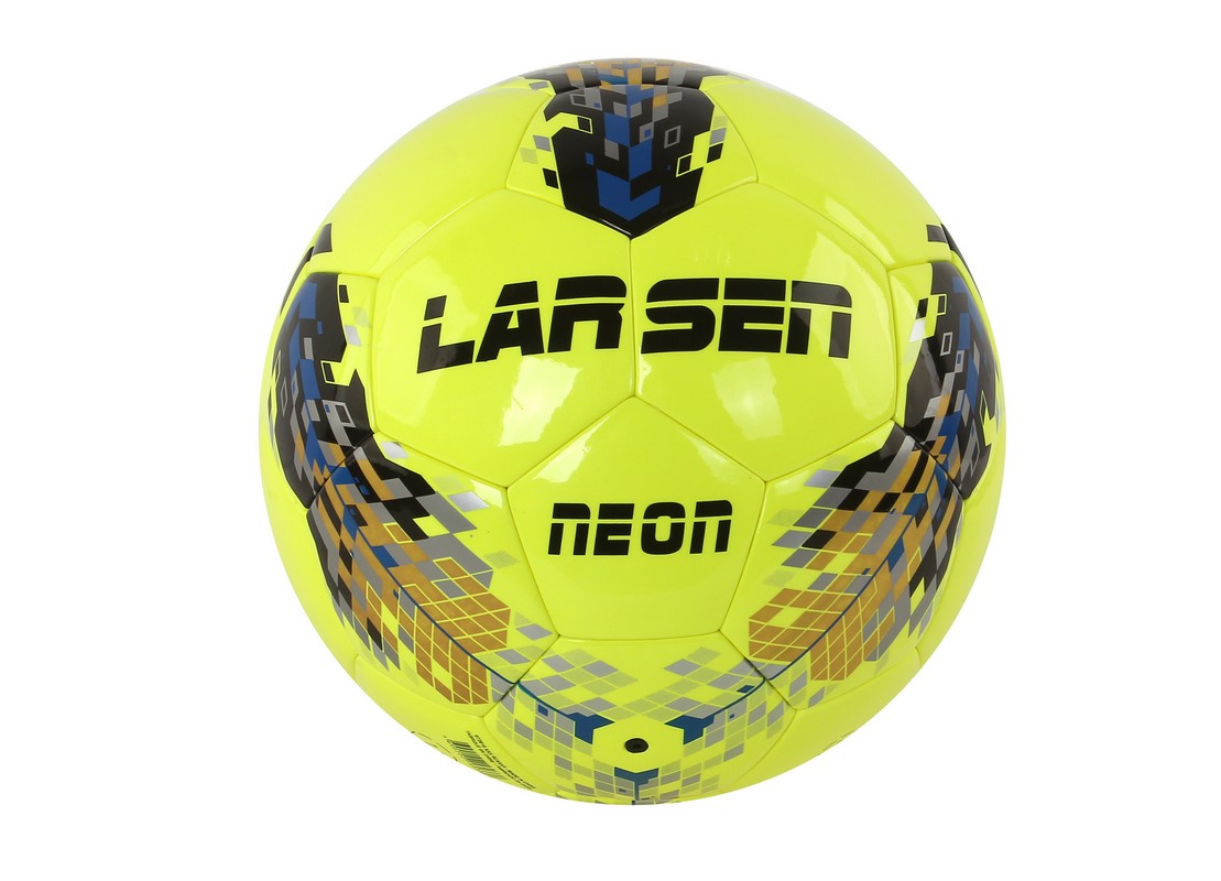 Мяч футбольный Larsen Neon Lime р.5 1109_800