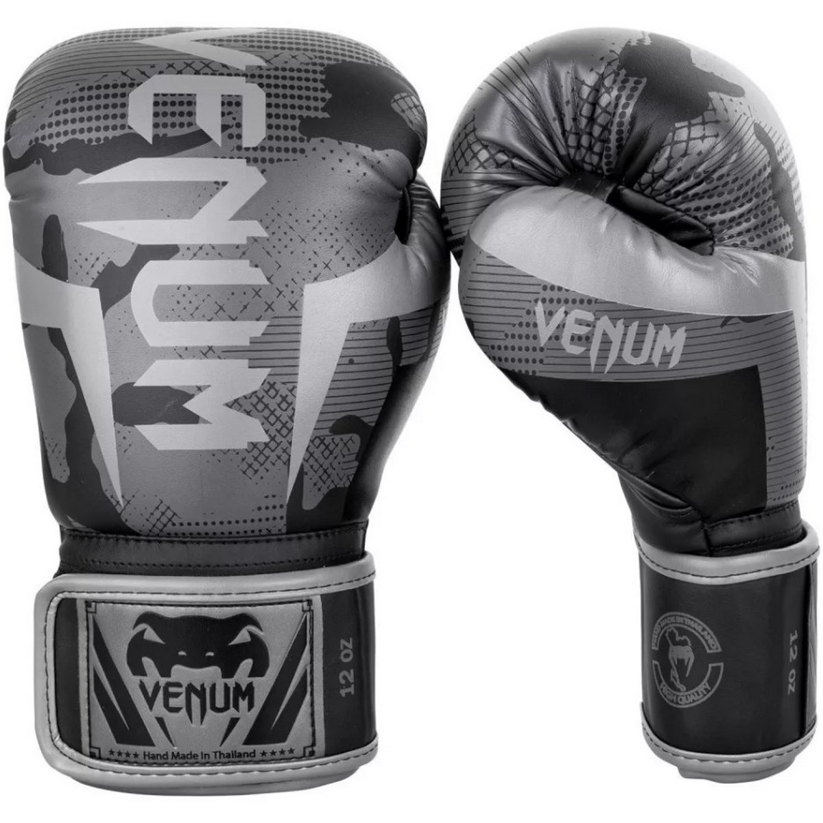 Перчатки Venum Elite 1392-536-10oz серый\камуфляж 1200_1200