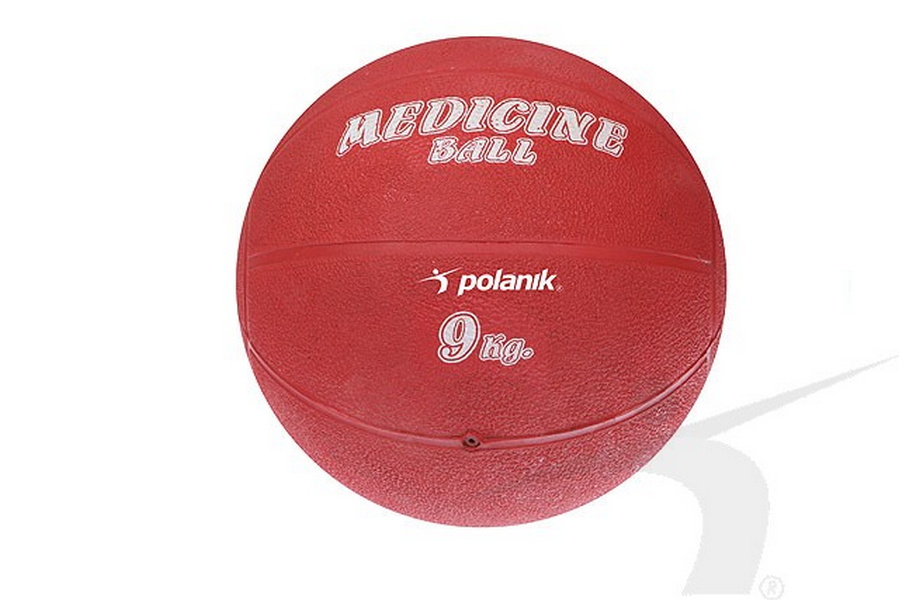 Медицинбол Polanik резина, 9 кг 929-PLG-9 899_600