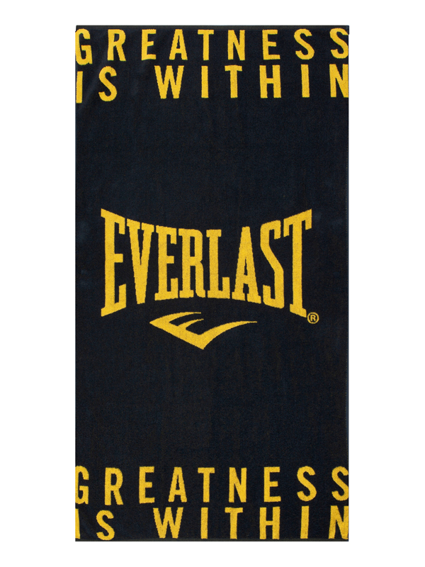 Полотенце Everlast GIW 130x70 см 3502-2122 серый\желтый 600_800