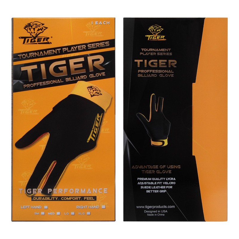 Перчатка Tiger Professional Billiard Glove правая 800_800
