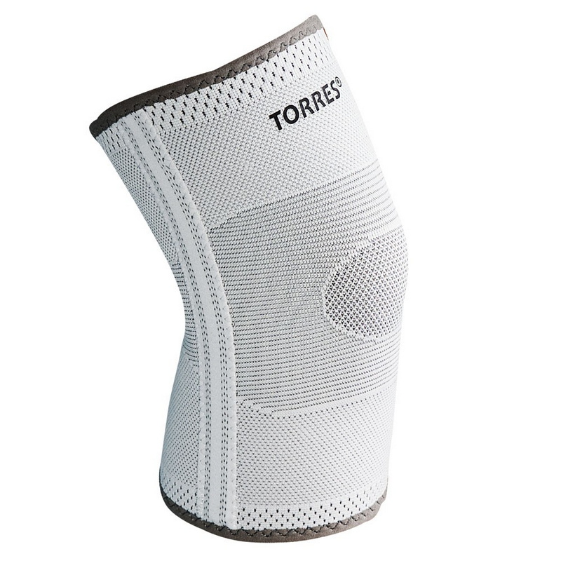 Суппорт колена Torres PRL11010S серый 800_800