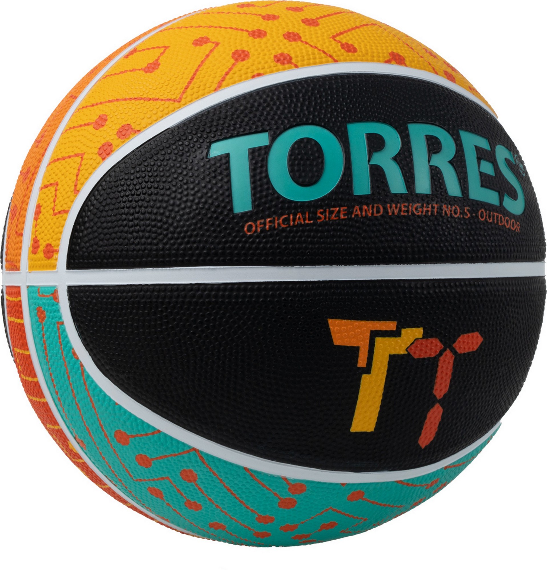 Мяч баскетбольный Torres TT B023155 р.5 1917_2000