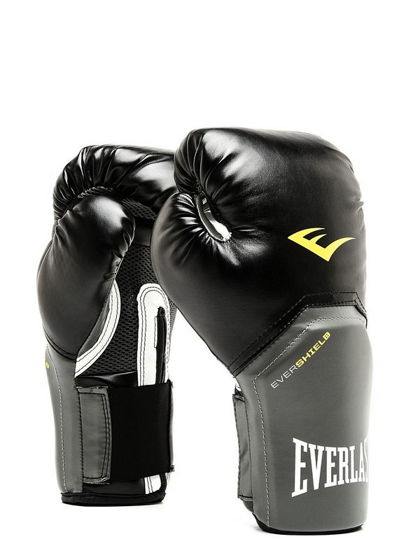 Перчатки тренировочные Everlast Pro Style Elite 16oz 2316E черный 600_800