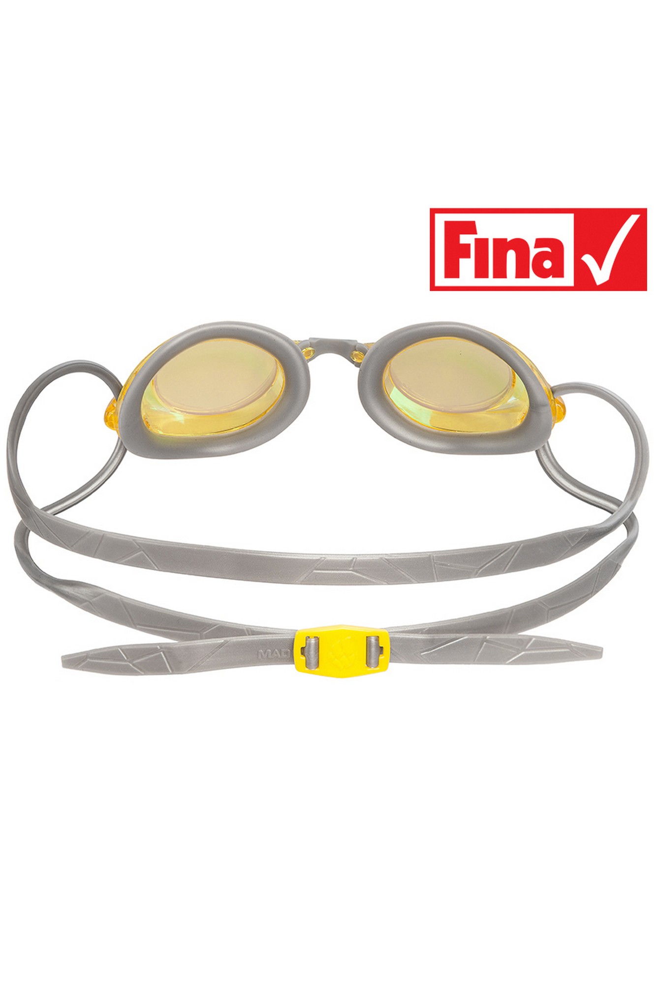 Стартовые очки Mad Wave Streamline Rainbow M0457 03 0 06W желтый 1333_2000