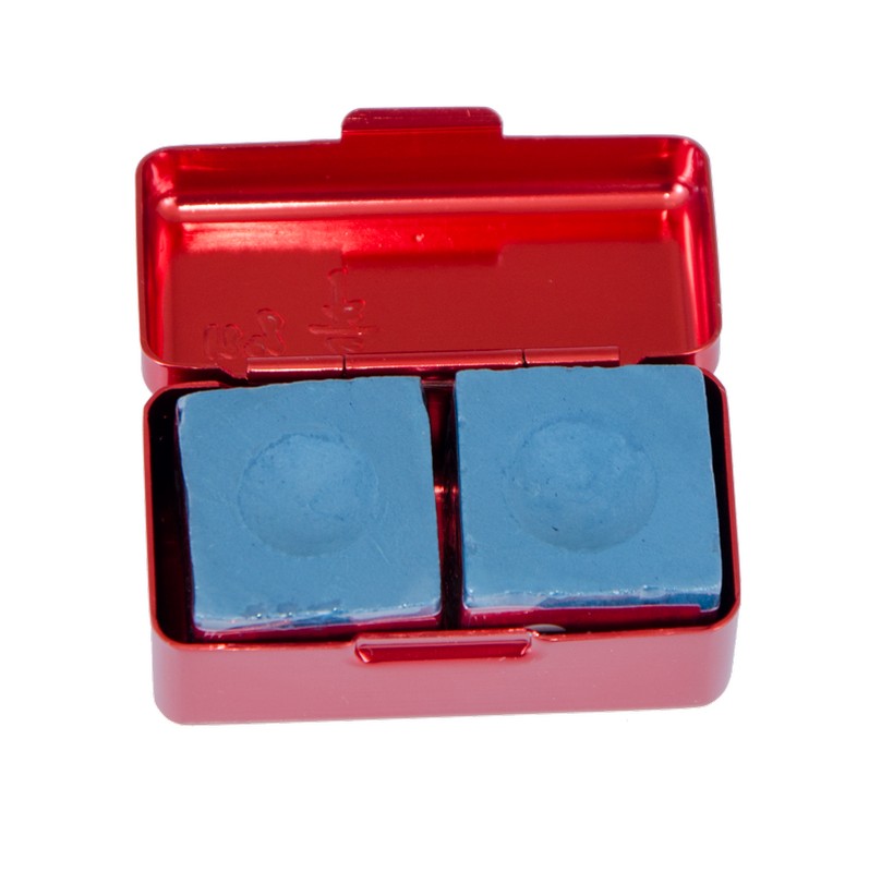 Мел Ball Teck PRO II (2 шт, в красной металлической коробке) 45.000.02.3 синий 808_800