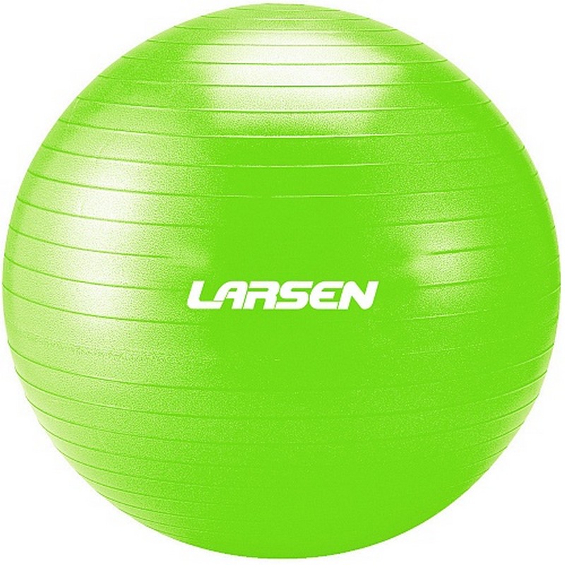 Гимнастический мяч 55см Larsen RG-1 зеленый 800_800