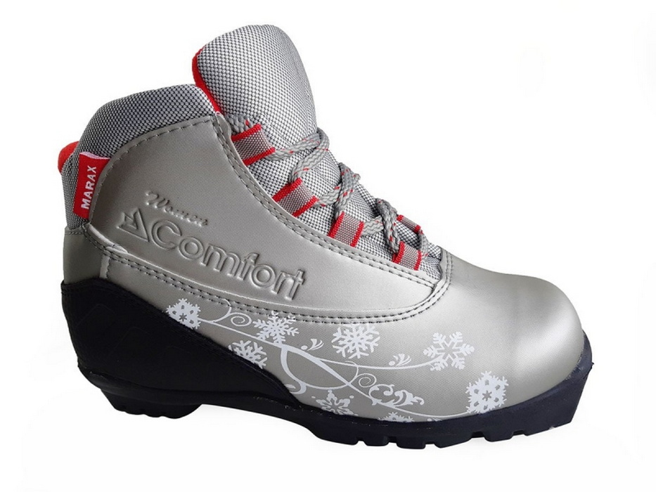 Лыжные ботинки NNN Marax Women System Comfort серебро 933_700