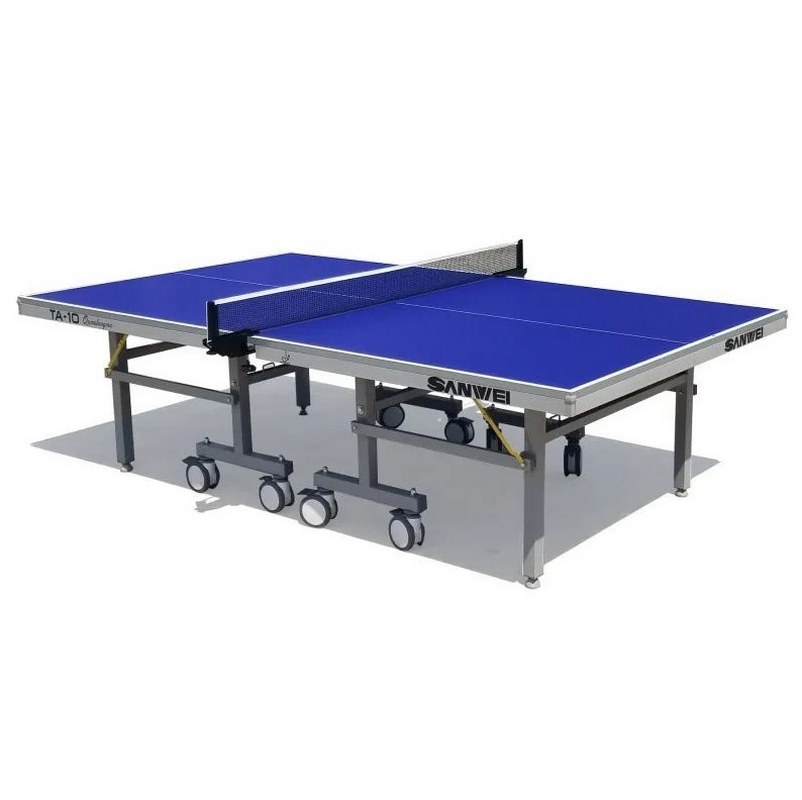 Стол для помещений 25мм Sanwei TA-10 QOMOLANGMA ITTF  TA-10Q синий 802_800