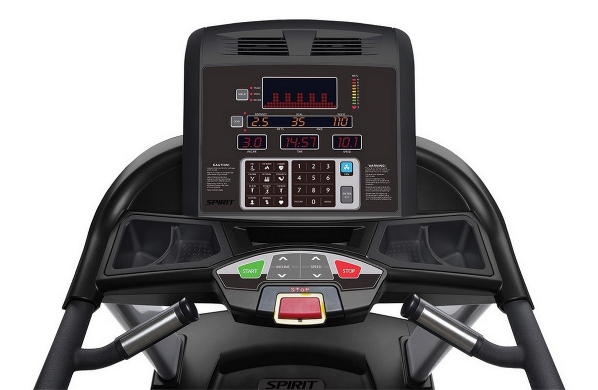 Беговая дорожка Spirit Fitness CT850 Graphite gray 1200_784