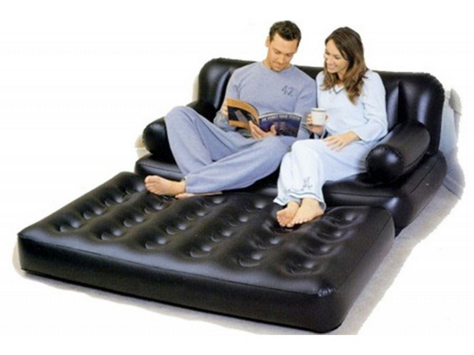 Надувной диван-трансформер Bestway Double 5-in-1 Multifunctional Couch 188х152х64 см 75054 933_700