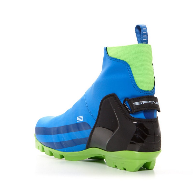 Лыжные ботинки SNS Spine Classic 494 черный/синий 800_800