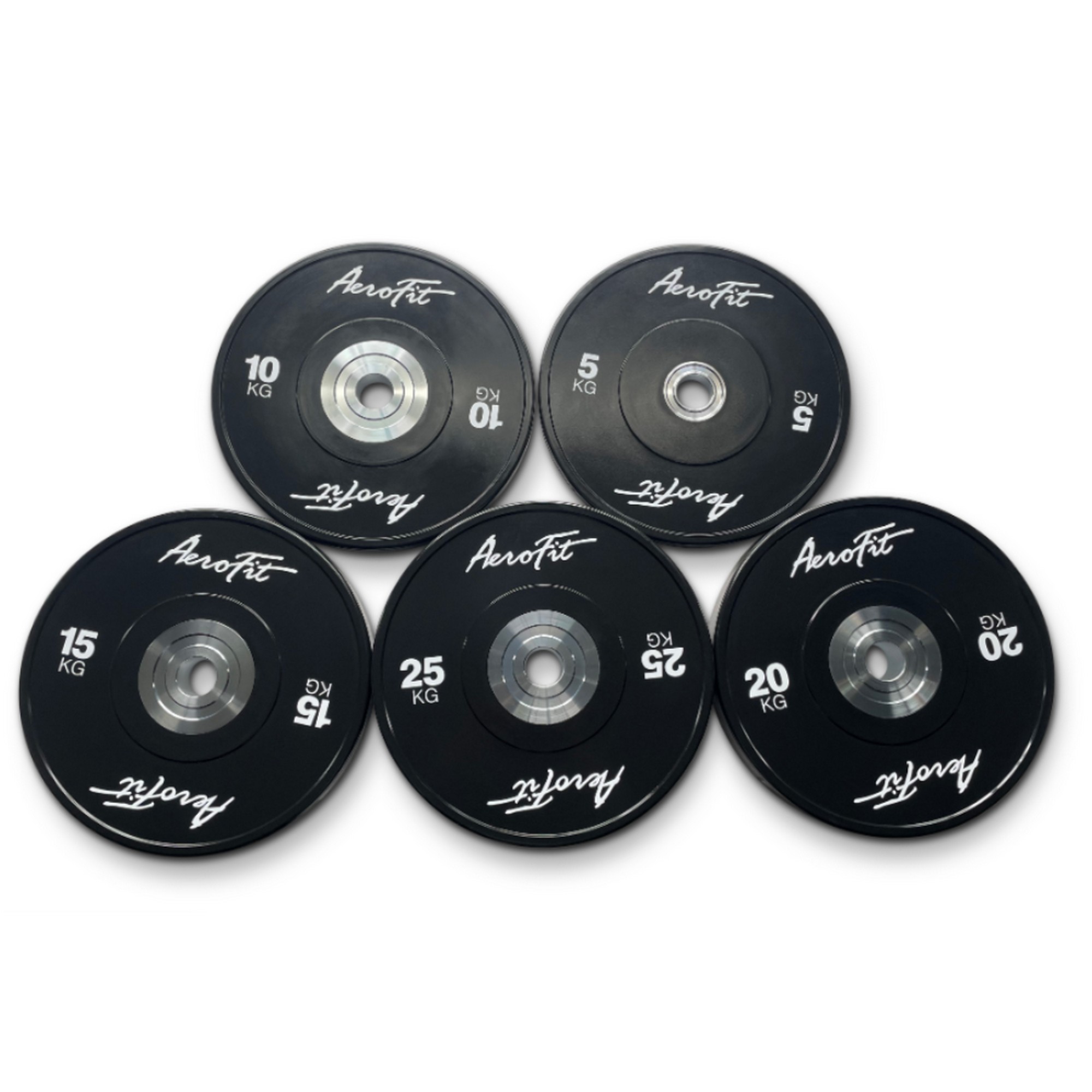 Бамперный диск для кроссфита 10 кг AeroFit AFBD10 черный 2000_2000
