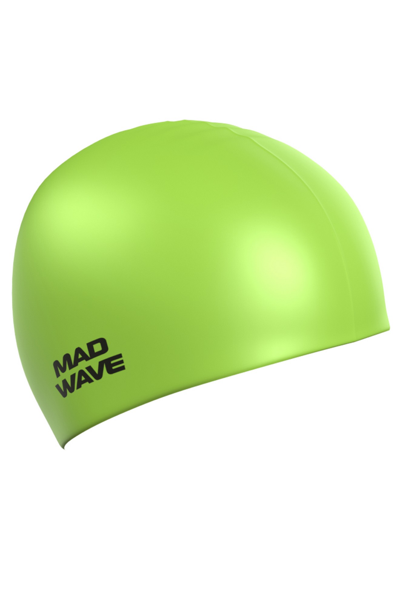 Силиконовая шапочка Mad Wave Light Silicone Solid M0535 03 0 06W салатовый 1333_2000
