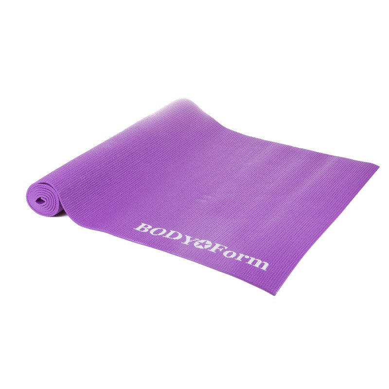 Коврик гимнастический Body Form 173x61x0,4 см BF-YM01 фиолетовый 800_800
