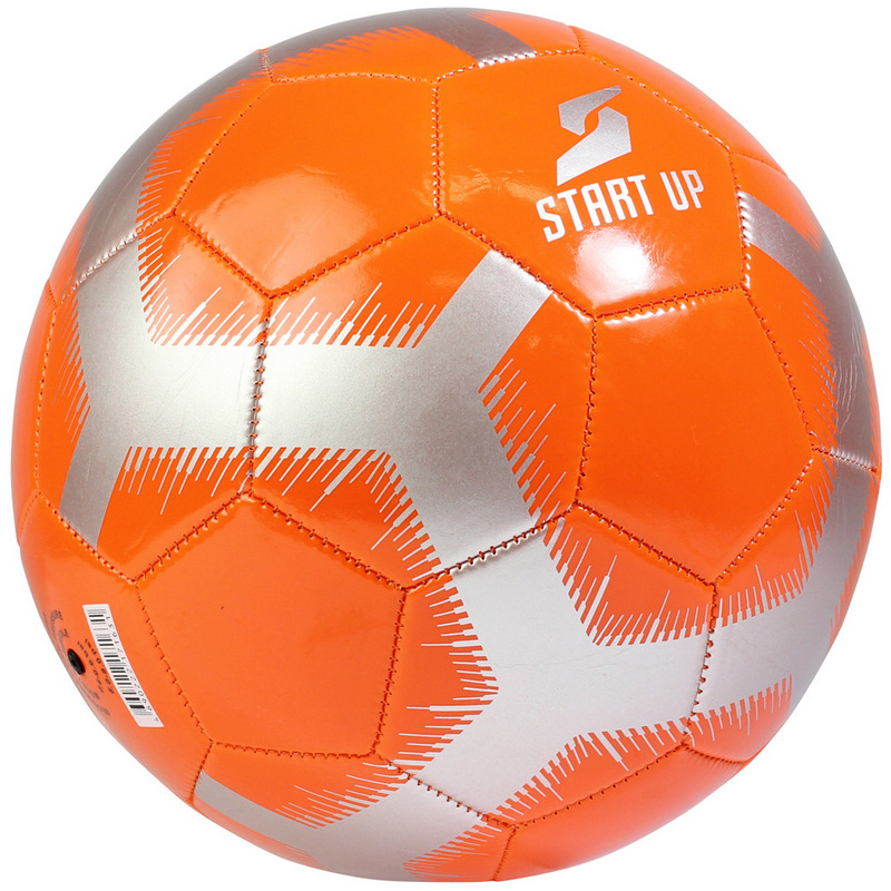 Мяч футбольный Start Up E5132 Orange 800_800