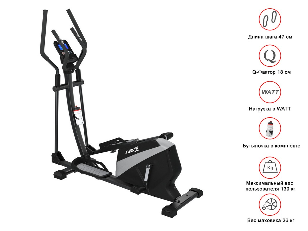 Эллиптический тренажер UnixFit SL-470E 1067_800