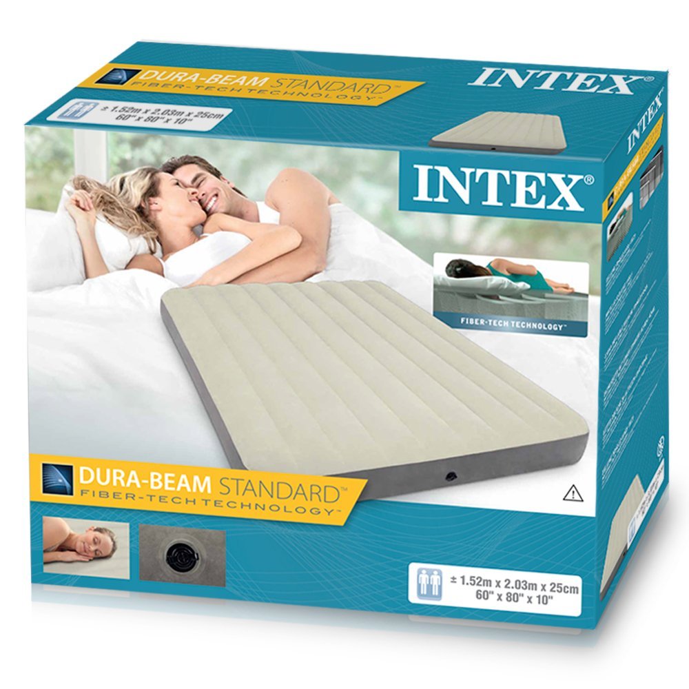 Надувной матрас (кровать) Intex 152x203x25 см, Deluxe Single-High, 64709/64709 1000_1000