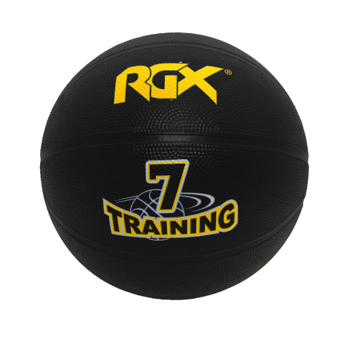 Мяч баскетбольный RGX BB-09 Black/Yellow Sz7 500_500