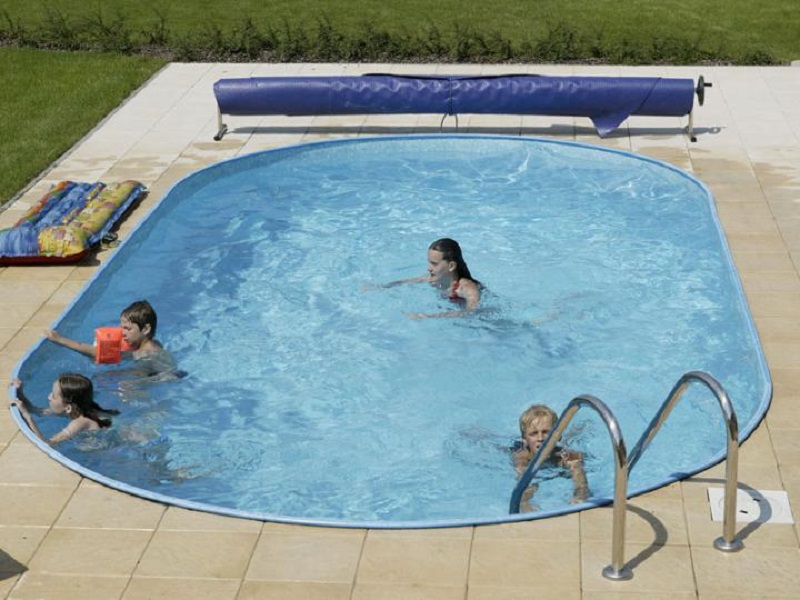 Морозоустойчивый бассейн Ibiza овальный глубина 1,5 м размер 6,0х3,2 м, мозаика 800_600