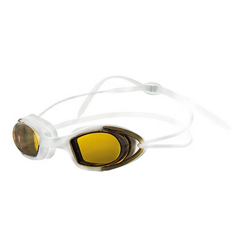Очки для плавания Atemi силикон (бел/оранж) N9101M 800_800