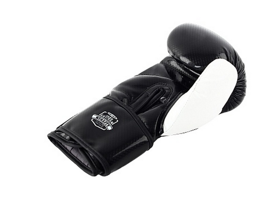 Боксерские перчатки Jabb JE-4078/US 48 черный/белый 10oz 933_700