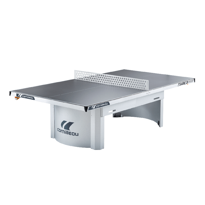 Теннисный стол всепогодный антивандальный Cornilleau Pro 510 Outdoor серый 800_800