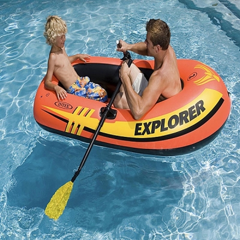 Надувная лодка Intex Explorer Pro 200 Set с пластик. веслами и насосом, 58357, уп.3 800_800