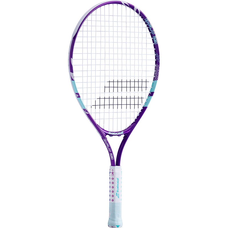 Ракетки для большого тенниса Babolat B`FLY 23 Gr000, 140244, фиолет-бирюзовый 800_800