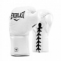 Боксерские перчатки Everlast MX Pro Fight белый, 10 oz 181002 120_120
