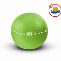 Гимнастический мяч Original Fit.Tools FT-GBPRO-65GN (65 см) зеленый 120_120