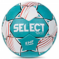 Мяч гандбольный Select Ultimate Replica v22, 1672858004, р.3, EHF Appr, ПУ, руч.сш, бело-зеленый 120_120