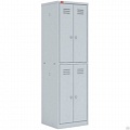 Шкаф металлический (2 секции, 4 отдел.) 1860х600х500 мм 120_120