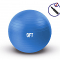 Гимнастический мяч Original Fit.Tools FT-GBR-75BS (75 см) синий 120_120