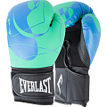 Перчатки тренировочные 12oz Everlast Spark P00002803 синий\зеленый 120_120