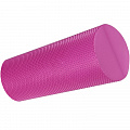 Ролик для йоги полумягкий Sportex Профи 30x15cm розовый ЭВА B33083-4 120_120