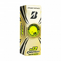 Мяч для гольфа Bridgestone e12 Contact Matte Yellow BGB1CYX желтый (3шт.) 120_120